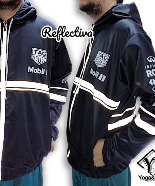 CHAQUETA SEMI IMPERMEABLE REFLECTIVA REFERENCIA:CRF003